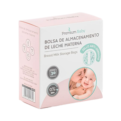 Paquete con 30 Bolsas de Almacenamiento de Leche Materna