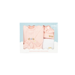 Salida de Maternidad Enterizo Rosa Liso