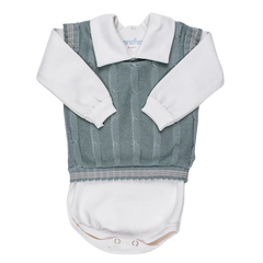 Salida Maternidad Verde Militar Con Off White