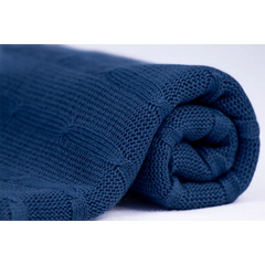 Salida de Maternidad Azul Jeans C/Blanco