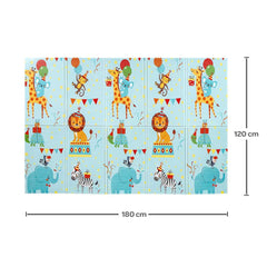 Alfombra Antigolpes Buba Animal Party Plegable 180x120cm