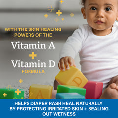 A+D Treat & Heal - Crema de óxido de zinc al 10 % para dermatitis del pañal 113g