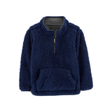 Carter's - Abrigo polar azul marino