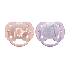 Paquete con 2 chupetes Ultra Soft 0-6m