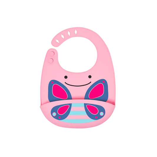 Babero De Silicona Skip Hop Mariposa