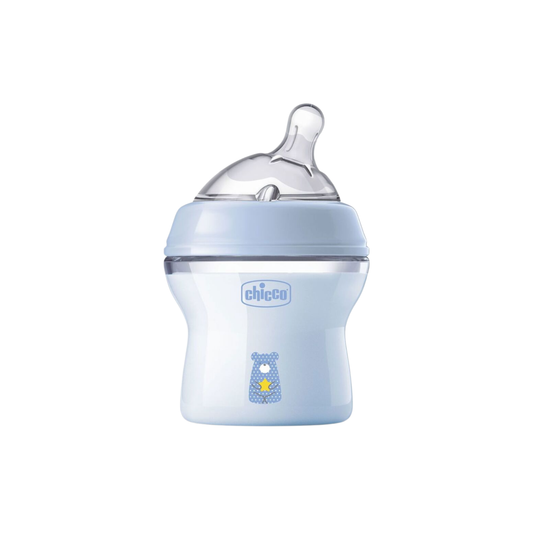 Biberón Chicco Natural Feeling Celeste 150ml 0m+