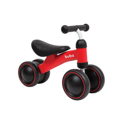 Bicicleta de Equilíbrio 4 Ruedas Roja Buba