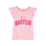 Carter's - Blusa básica color rosado "Big Sister"