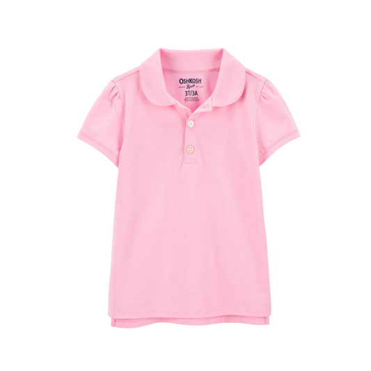OshKosh B'Gosh - Blusa con cuello tipo polo color rosado