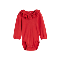H&M - Body de mangas largas con cuello