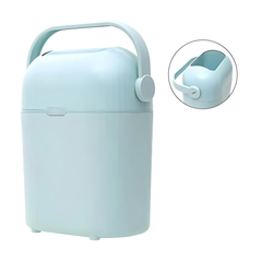 Basurero Buba Antiolor Para Pañales 9L Azul