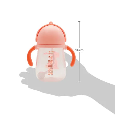 Vaso Con Manija Buba 240ml Rosa Dino