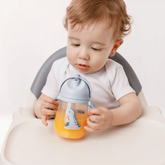 Vaso Con Manija Buba 240ml Rosa Dino