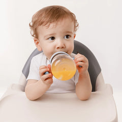 Vaso Con Manija Buba 240ml Rosa Dino