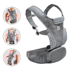 Canguro Portabebés Buba Gris