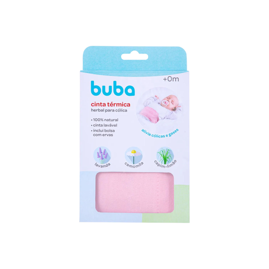 Cinta Termica Herbal P/Colicos Buba Rosa