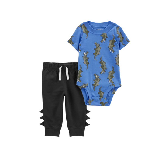 Carter's - Conjunto con 2 piezas Dinosaurios
