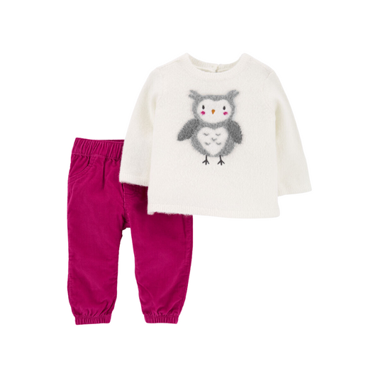 Carter's - Conjunto con 2 piezas de buho