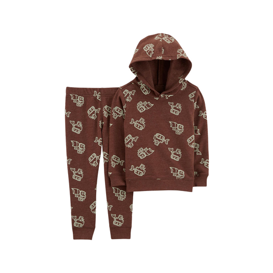 Carter's - Conjunto con 2 piezas con diseño de construción