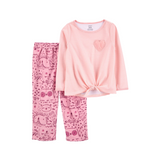 Carter's - Conjunto con 2 piezas con pantalón de micro polar