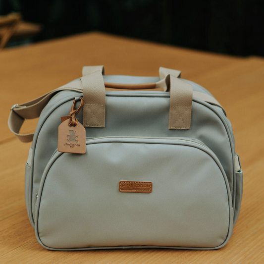 Bolso Maternidad Grande Cuidado Verde