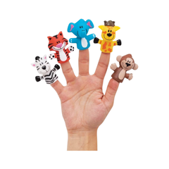 Kit Con 5 Muñecos De Dedo Buba