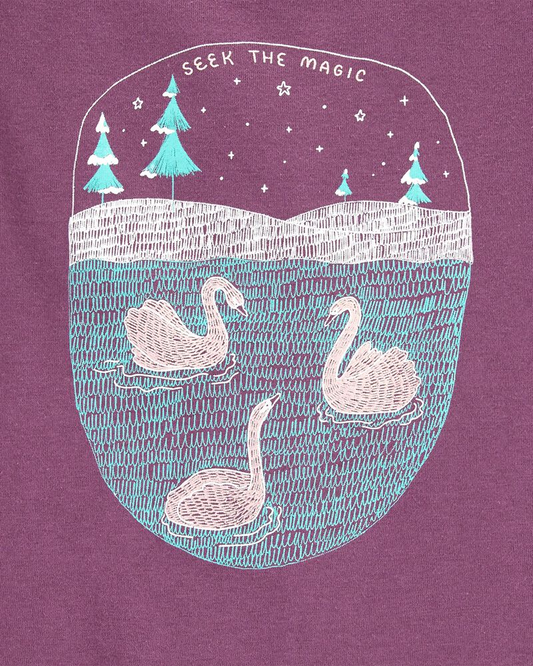 OshKosh B'gosh - Blusa con mangas largas Cisnes