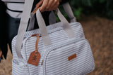 Bolso Maternidad Grande Crecer Gris