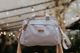 Bolso Maternidad Grande Crecer Gris
