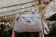 Bolso Maternidad Grande Crecer Gris