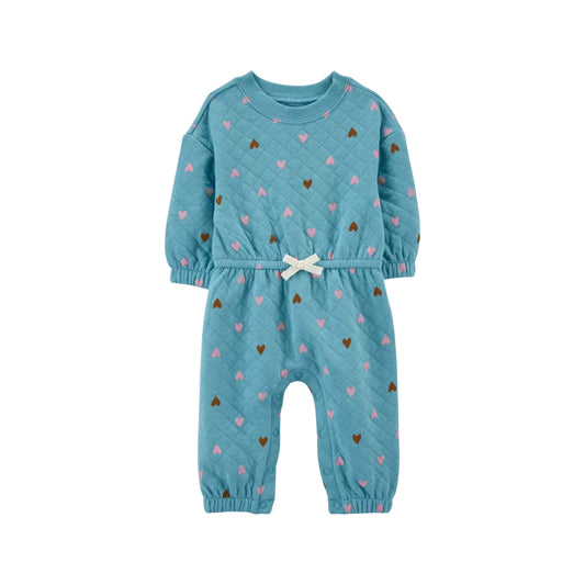 Carter's - Enterizo de corazones sin pies