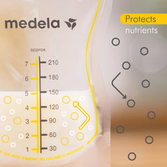 Kit con 50 Bolsas de Almacenamiento de Leche Materna Medela