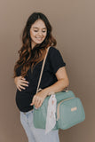 Kit Sembrar Verde Maleta + Mochila + Bolso + Necessaire + Cambiador