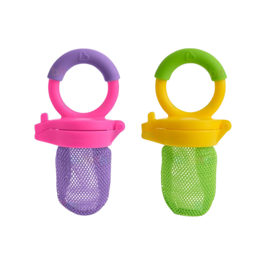 Munchkin - Paquete con 2 chupetes para frutas (Fruit Feeder)