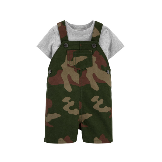 Carter's - Conjunto con 2 piezas jardinera y remera