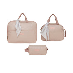 Kit Jardin Encantado Maleta + Bolso Mediano + Necessaire