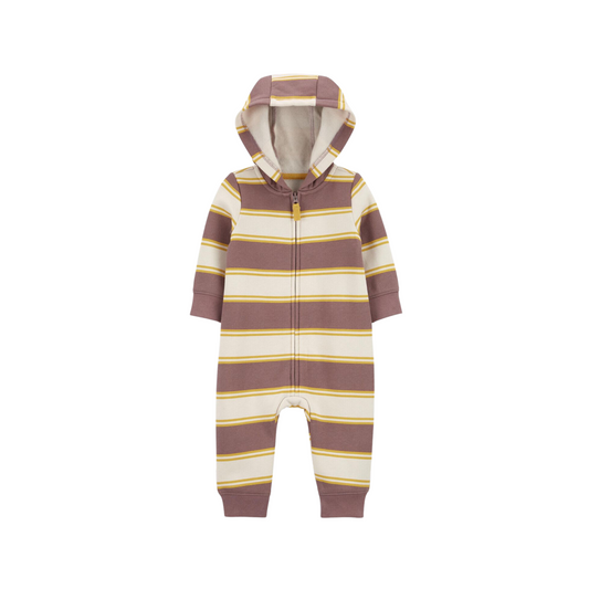Carter's - Enterizo frisado con capucha