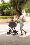 Mochila Maternidad Grande Petit Gris