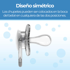 Set con 2 Chupetes Dr. Brown’s Advantage 0–6m Blue Sunrise
