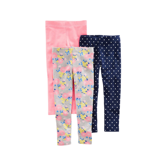 Simple Joys By Carter's - Paquete con 3 pantalones