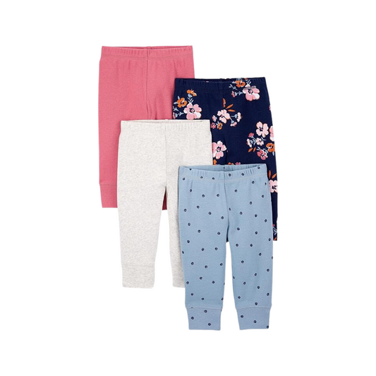 Simple Joys By Carter's - Paquete con 4 pantalones