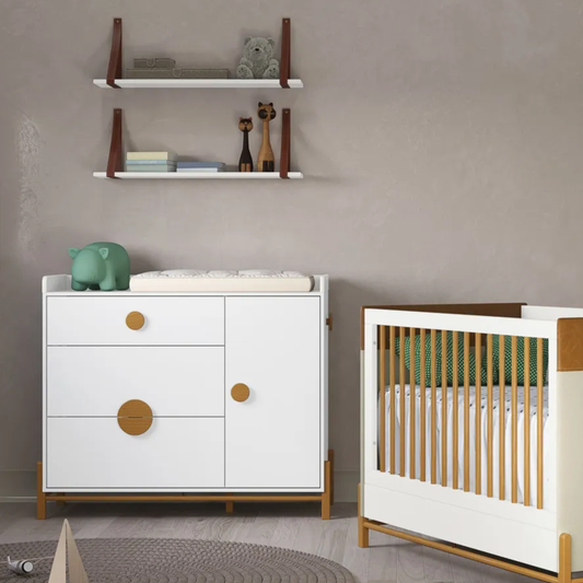 Cómoda Matic Tess Laqueado Blanco Soft Eco Wood