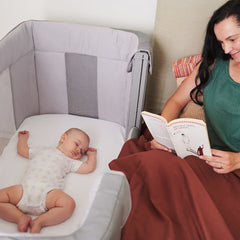 Cuna Colecho Co-Sleeping Nex2Me Forever Gray
