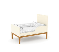 Cuna Matic Nature New Laqueado Off White Eco Wood