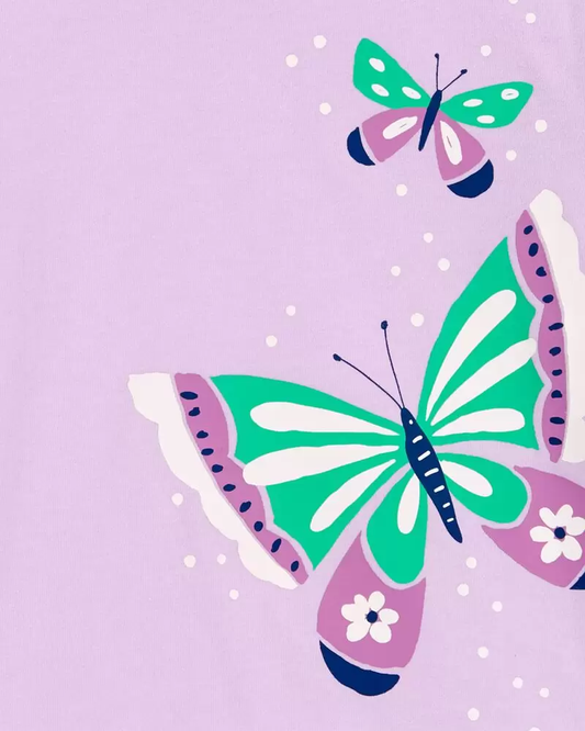 Carter's - Blusa con mangas largas "Mariposas"
