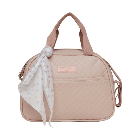 Bolso Maternidad Mediano Jardín Encantado Rosa