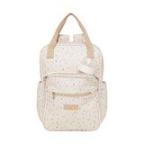 Mochila Maternidad Mediana Confete Marfim