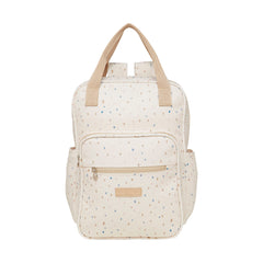Kit Confeti Marfil Bolso Grande + Mochila Mediana + Mochila Pequeña + Necessaire