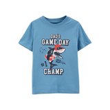 OshKosh B'Gosh - Remera básica color azul diseño de tiburón