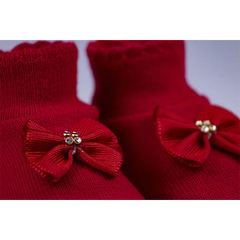 Zapatito Rojo Con Moño